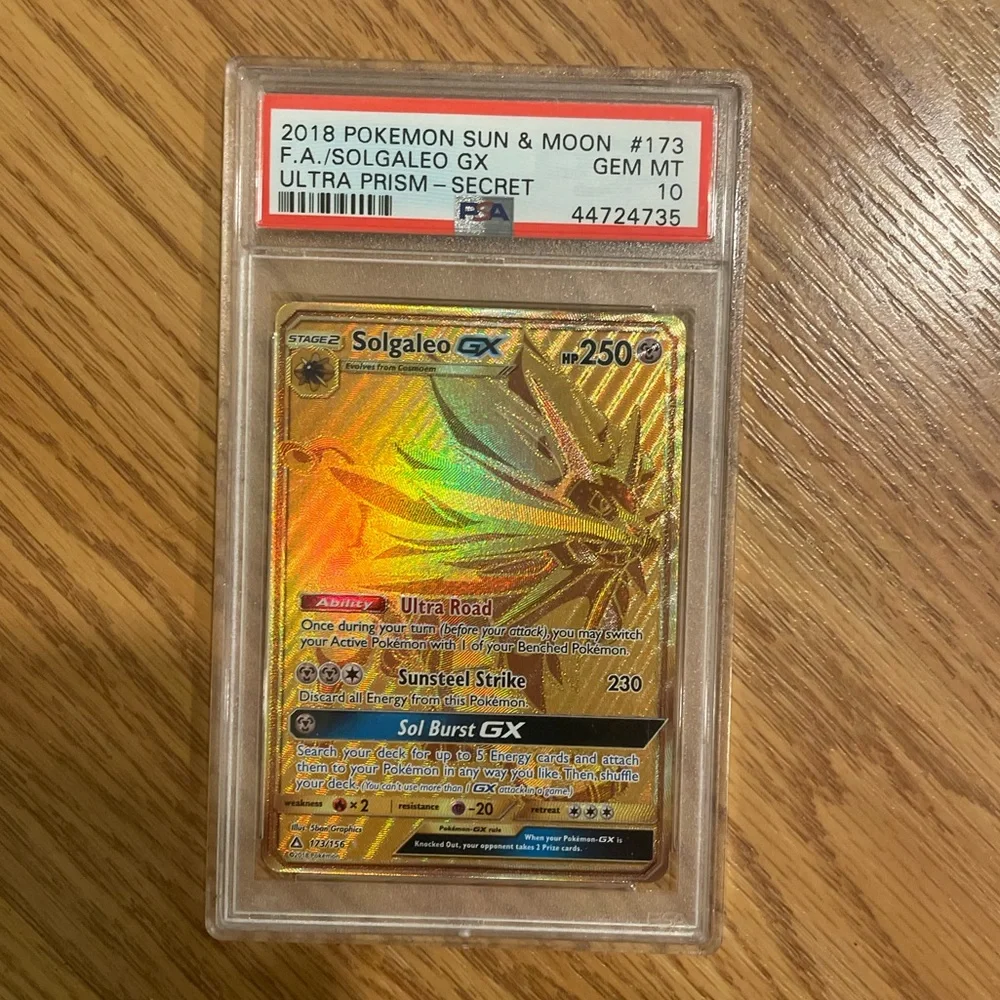 Games | Solgaleo Gx Gold | Poshmark